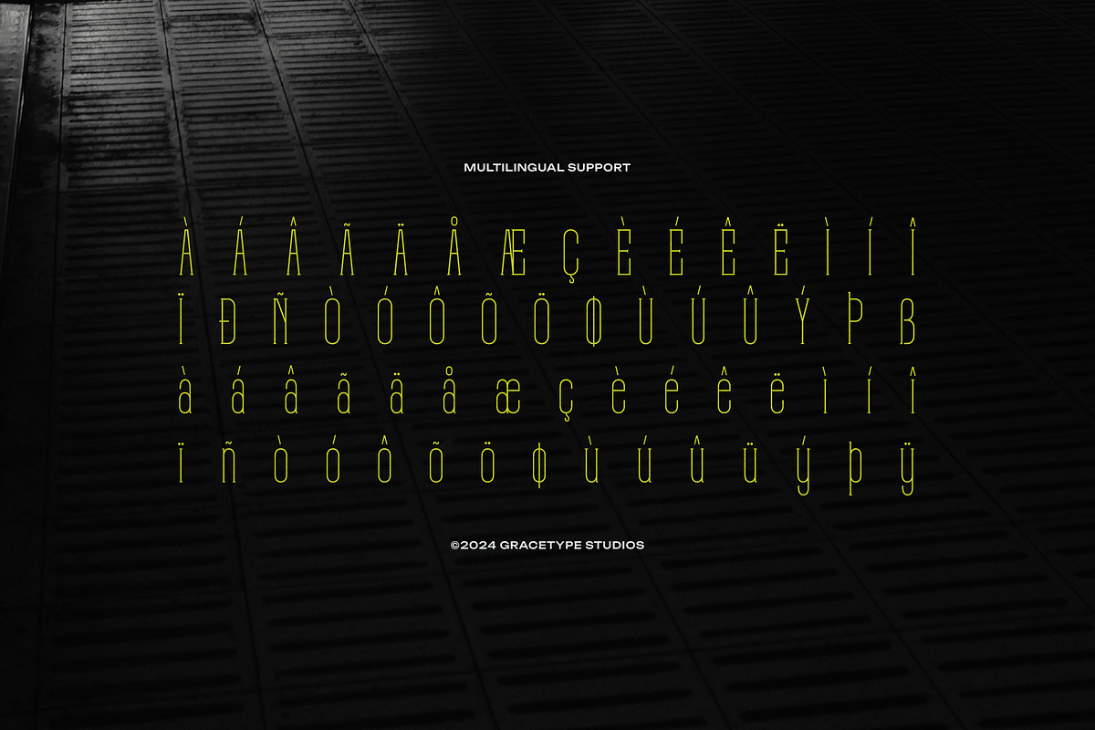 Krogad | Condensed Serif, a Serif Font by gracetype_studio (Photo 11 of 12)