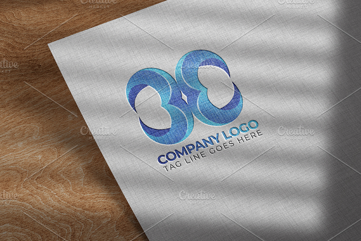 Bluish Brand Identity Logo Template, a Branding & Logo Template by arslantanoli (Photo 3 of 3)