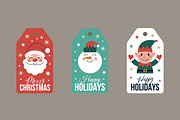 Christmas Gift Card Set, a Stationery Template by MightyDesign (Thumbnail 2 of 6)