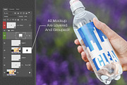 Water Bottle Mockup #15, a Product Mockup by alexandeerco (Thumbnail 5 of 5)