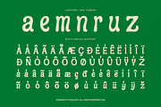 Aveloin Groovy Bold Display Font, a Serif Font by Rasio Studio (Thumbnail 3 of 10)