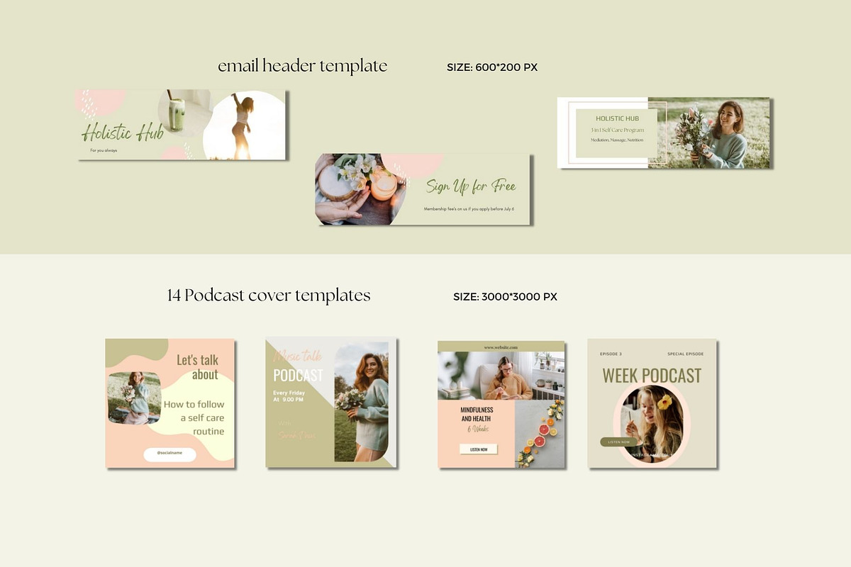 Health and Wellness Canva Template, a Magazine Template by Deepa Template Studio (Photo 14 of 17)
