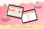 Content Calendar for Google Sheets, a Social Media Template by Kurly Creative (Thumbnail 2 of 9)