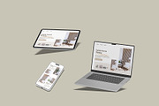 Multi Device Mockup, an iPhone Mockup by rizalamora (Thumbnail 2 of 10)