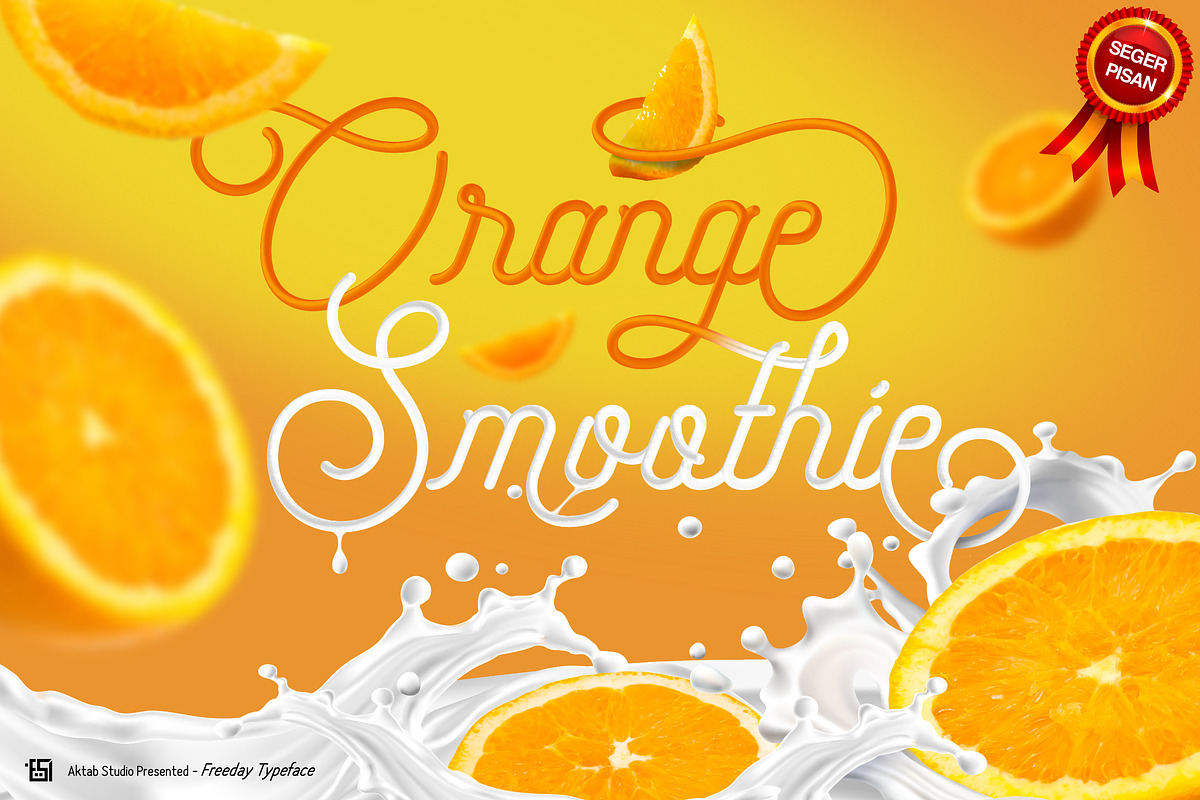 Freeday Script & Sans Font preview 4