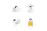 42 Minimal Business Illustrations, an Illustration by BadBrother (Thumbnail 13 of 17)