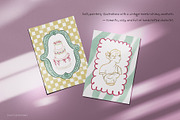 Painterly Whimsy Summer Party Icons, an Illustration by SunnyAfternoons (Thumbnail 5 of 13)