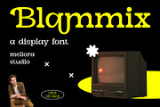 Meliora - Blammix, a Serif Font by Meliora Studio (Thumbnail 1 of 10)