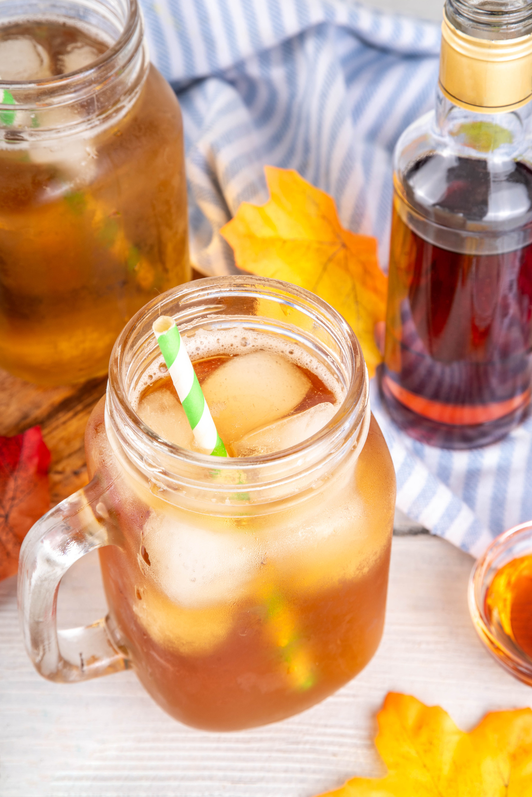 Refreshing Maple Iced Tea Drink, a Food & Drink Photo by Rimma