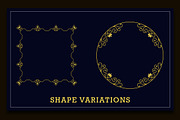 104 Vintage Royal Frames + BONUS, a Decorative Illustration by Design Unique (Thumbnail 3 of 10)