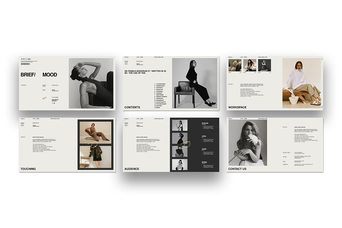 Mood And Brief Template, a Presentation Template by slidestock55 (Photo 9 of 10)