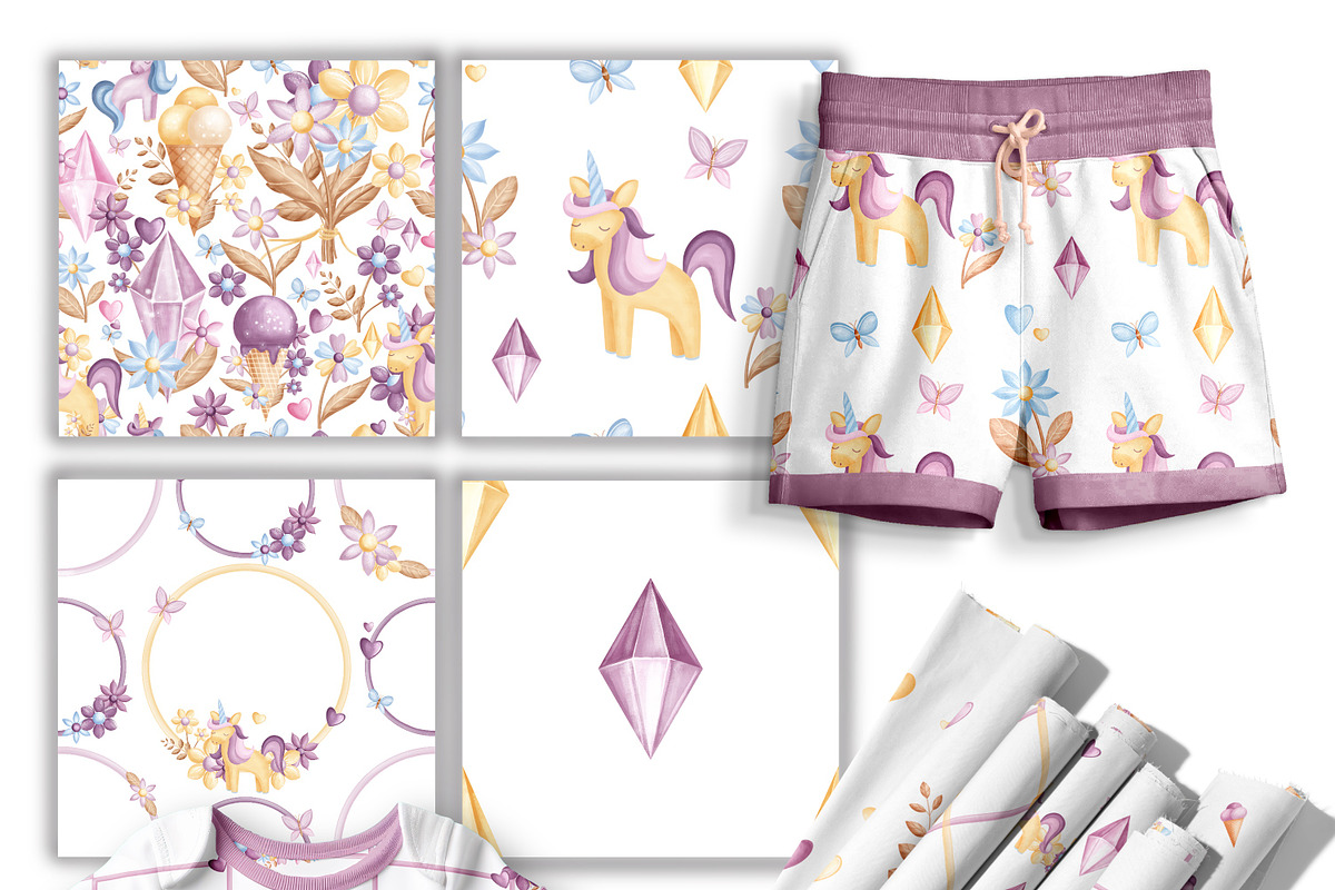 Spring-baby illustration & patterns, an Animal Illustration by Linerisyart (Photo 10 of 16)