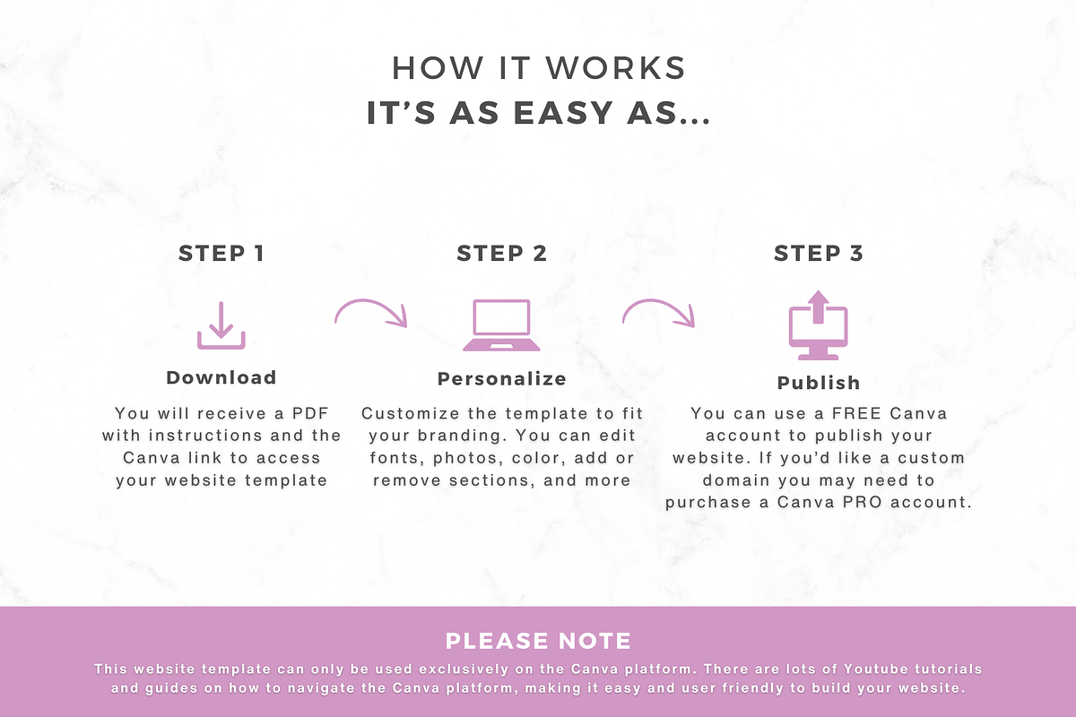 Pink Canva Stan Store Link In Bio, a Landing Page Template by GlamWebDesigns (Photo 5 of 5)