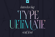 Type Ultimate - serif logo font, a Serif Font by VP Fonts (Thumbnail 1 of 24)