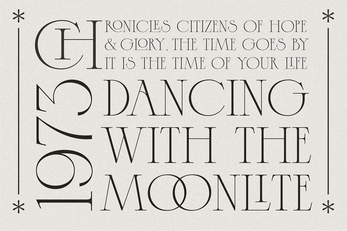 Caseopia Elegant Display Serif Font, a Serif Font by Letteralle Studios (Photo 6 of 10)