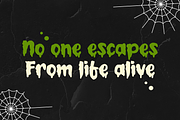 Spooky Land - A Display Font, a Sans Serif Font by Boediman (Thumbnail 5 of 7)