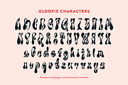 Gloopie Abstract Handwritten Font, a Handwritten Font by Struvictory.art (Thumbnail 4 of 8)