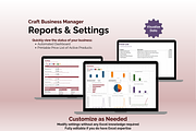 Craft Business Manager - Excel, an App Template by Ardent Workshop (Thumbnail 8 of 9)