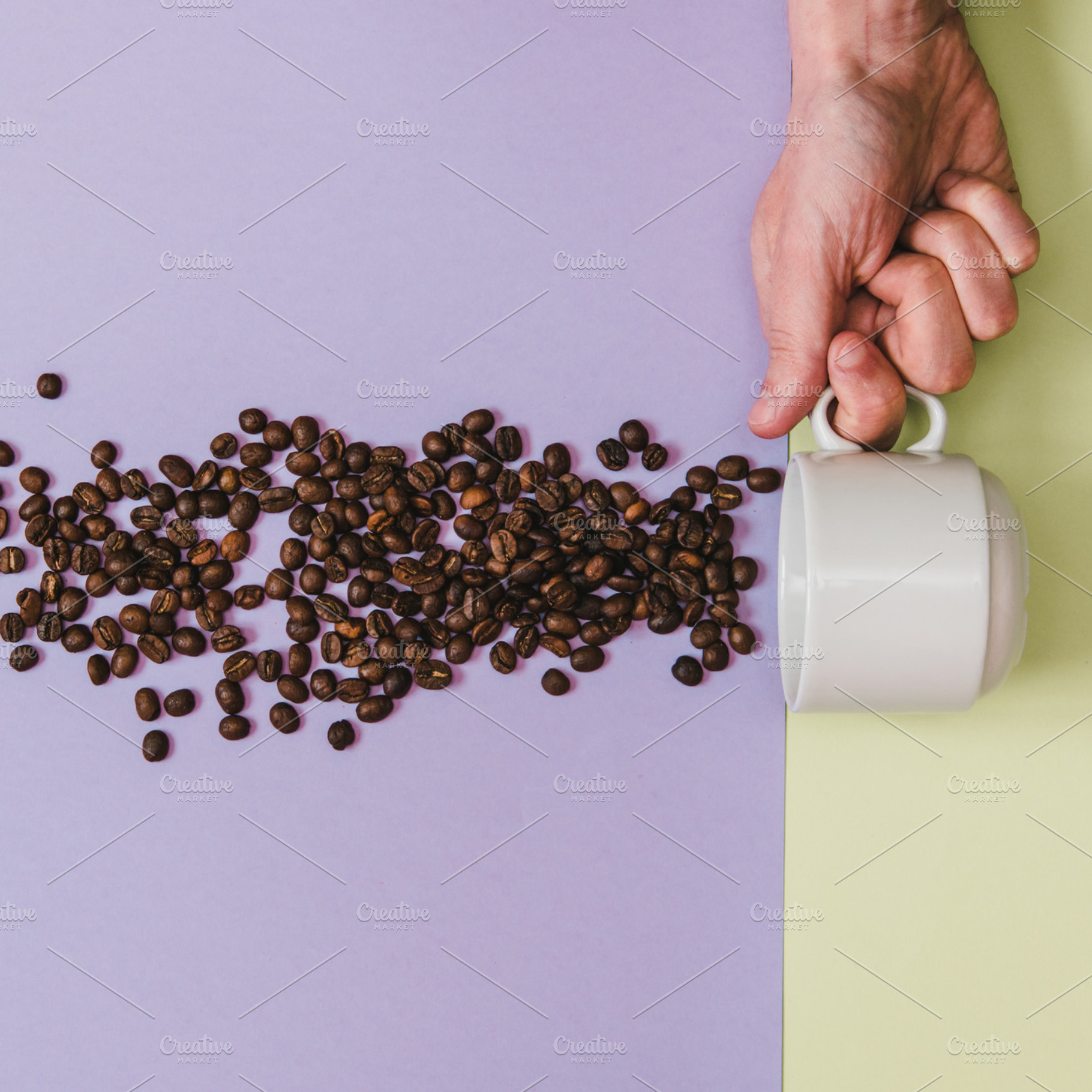 effused coffee's beans, a Food & Drink Photo by Katya Havok