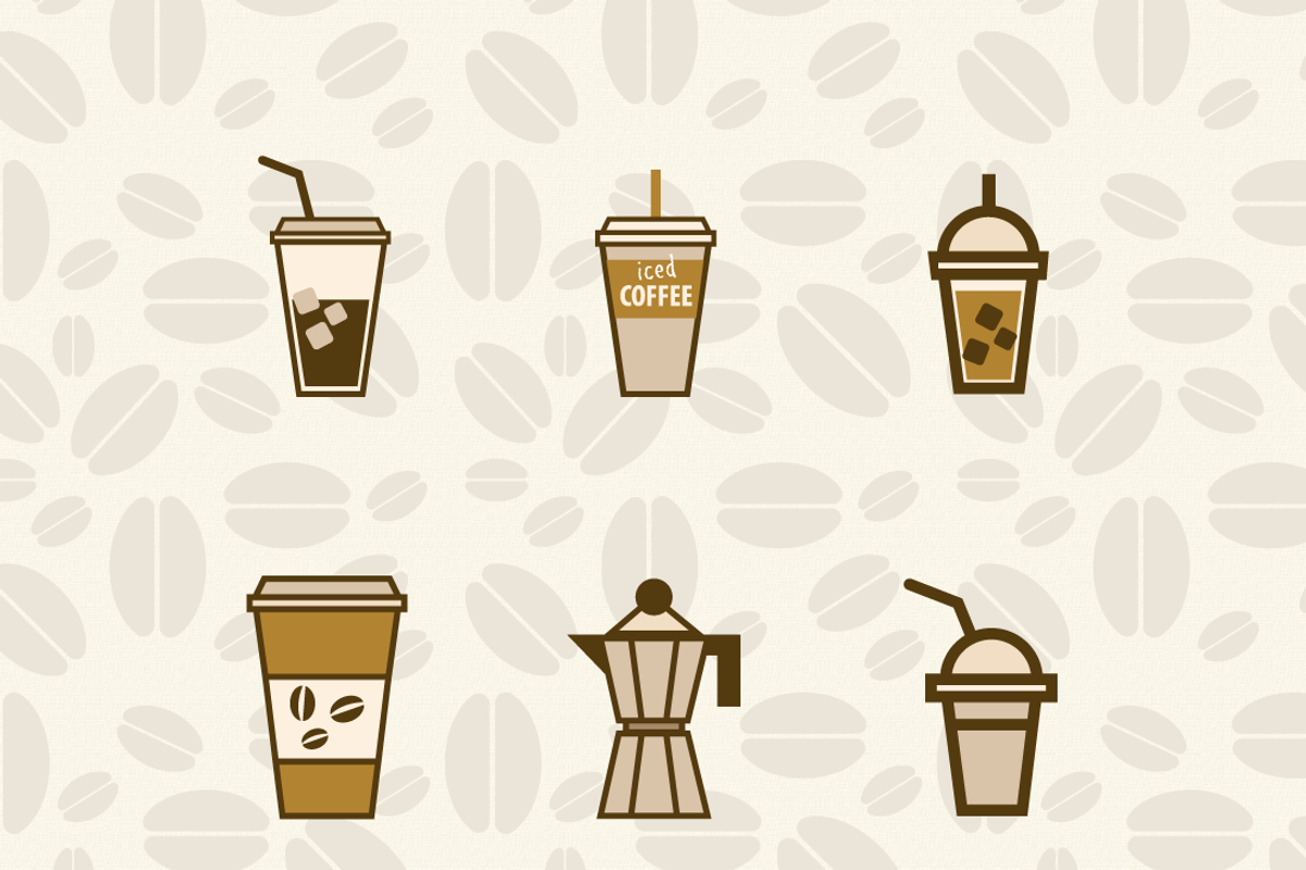 Iced Coffee, an Object Graphic by Bene's shop