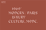 Glowy - Modern Serif Font, a Serif Font by RedyStudio (Thumbnail 2 of 10)