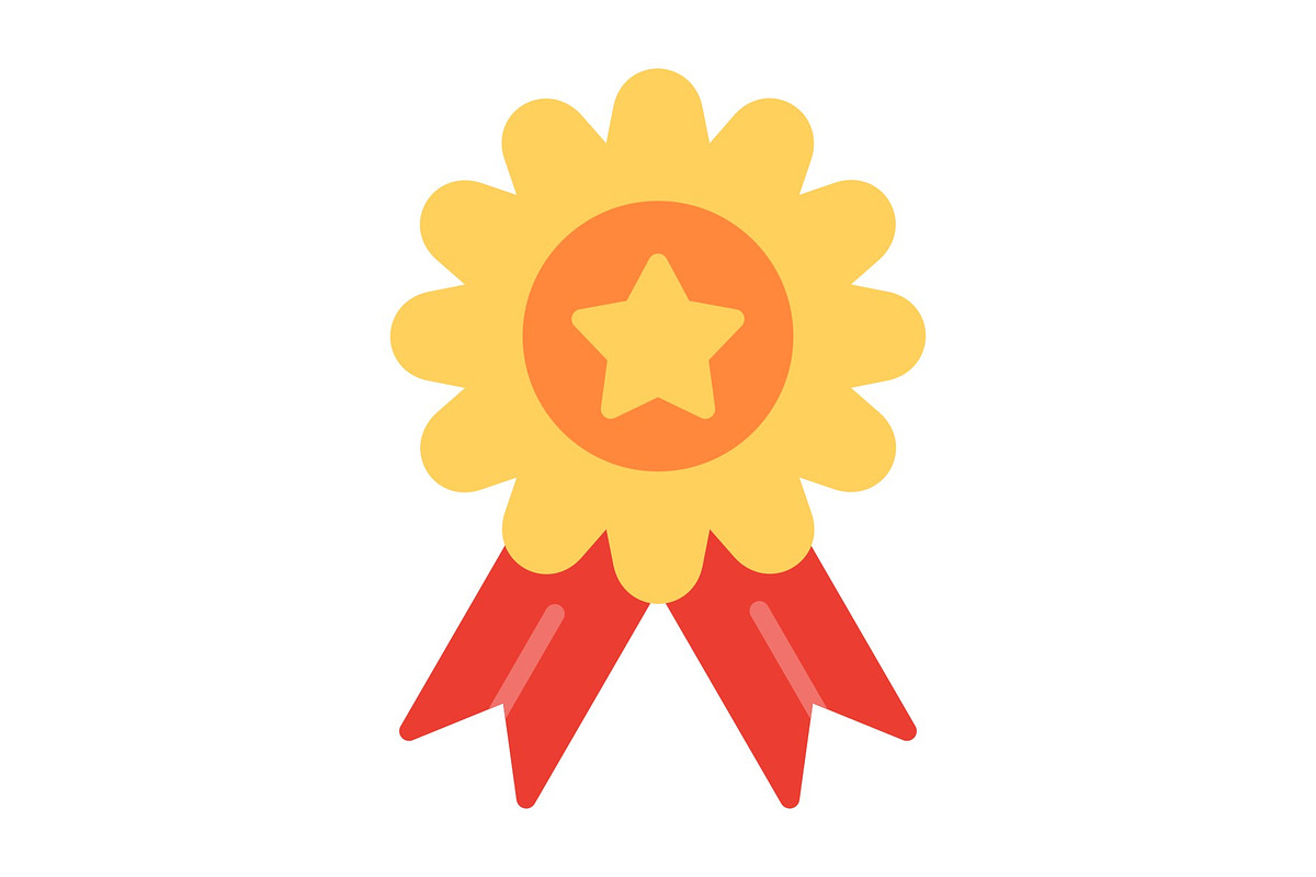 Badge Flat Icon, an Icon by Pexelpy (Photo 1 of 2)
