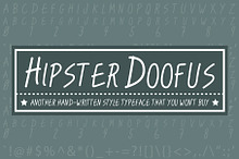 Hipster Doofus - Typeface