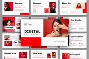 Digital Portfolio Presentation, a Presentation Template by MightyDesign (Thumbnail 2 of 7)