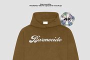 Unfinished pullover hoodie mockup, a Hoody Mockup by Barmecide Mockup Studio (Thumbnail 2 of 3)