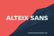 Alteix Sans Regular Font, a Sans Serif Font by vectalex (Thumbnail 1 of 3)