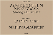 Zavera - Elegant Serif Font, a Serif Font by Font Liner (Thumbnail 10 of 10)