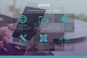 One Page WordPress Theme, a WordPress Template by Cmsideas (Thumbnail 3 of 4)