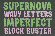 Wavely a Wavy Handmade Font, a Handwritten Font by Honestype (Thumbnail 3 of 9)