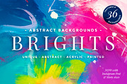 Bright Abstract Backgrounds, a Texture Graphic by Carla Fern Designs (Thumbnail 1 of 10)