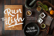Takeaway -50% off!, a Script Font by Fenotype (Thumbnail 6 of 14)