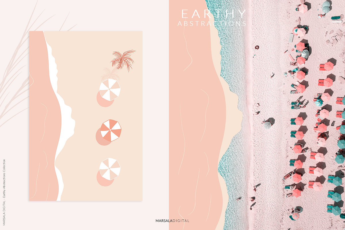 EARTHY Abstractions & Prints, a Decorative Illustration by Kaya Fonts (Photo 7 of 15)