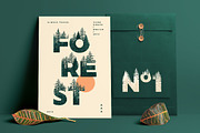 Forests Layered Font, a Font by Graphicdome (Thumbnail 3 of 13)