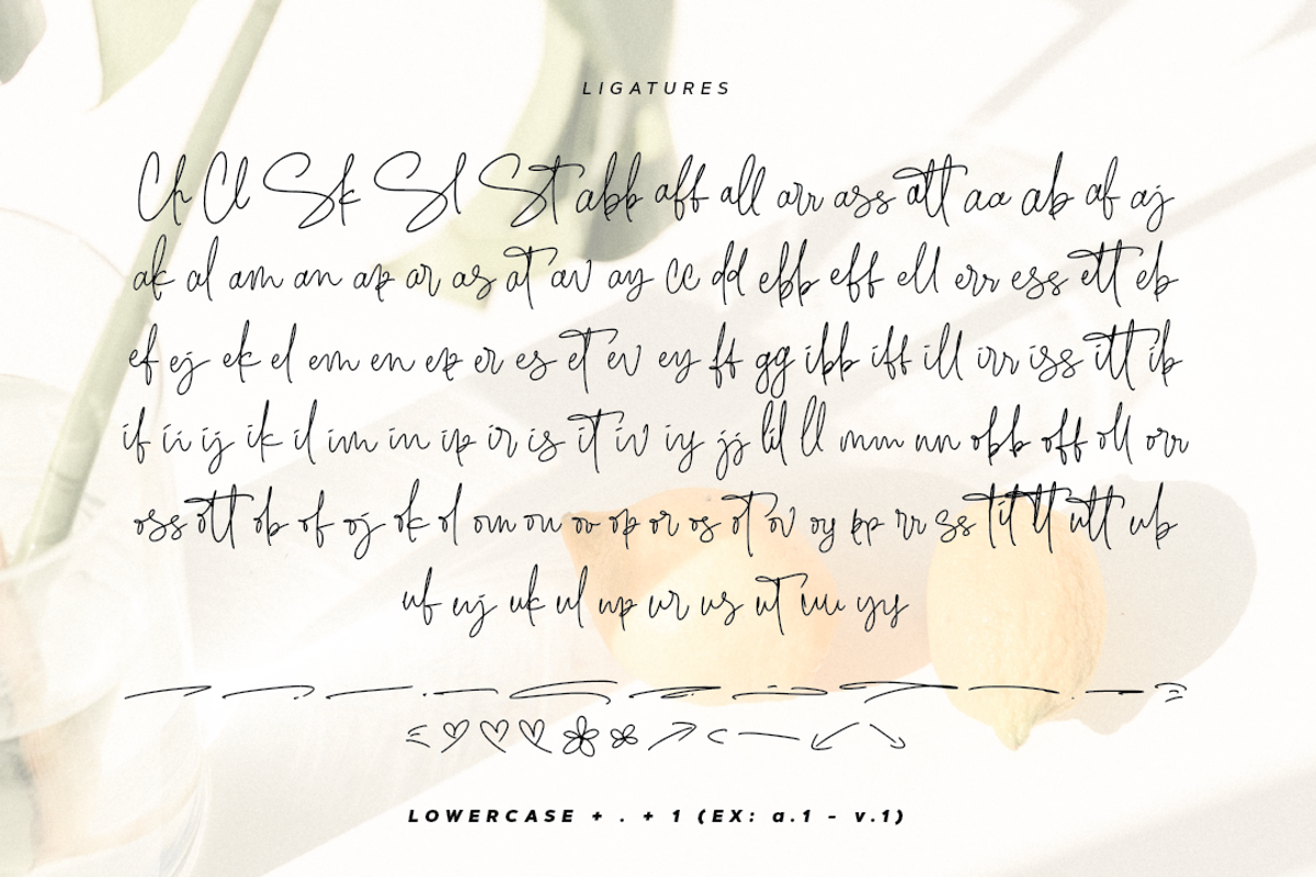 Rainbow Lemonade, a Script Font by asdstudio (Photo 7 of 9)