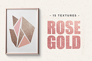 Rose Gold Pigmented Paper, a Texture Graphic by Desiree Lange (Thumbnail 1 of 4)