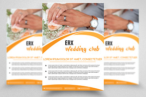 ERX Wedding Flyer, a Flyer Template by PenciGraphics