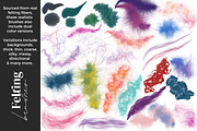 Fiber Art Brushes for Procreate, a Brush Add-On by AJ Brushes (Thumbnail 4 of 10)