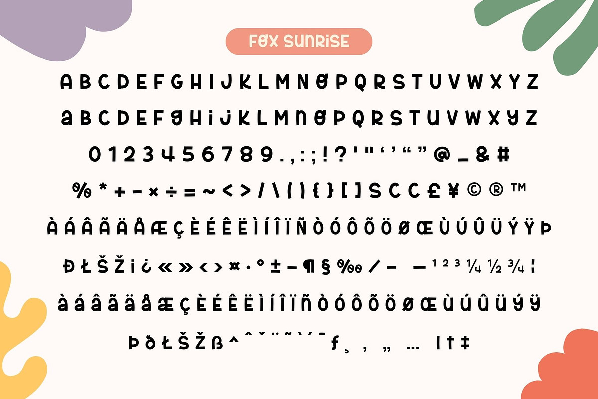 Fox Sunrise 4 Font Styles, a Handwritten Font by Fox7 By Rattana (Photo 9 of 13)