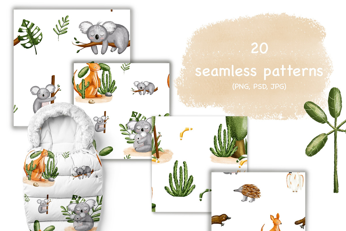 Australia-illustrations and patters, an Animal Illustration by Linerisyart (Photo 9 of 20)