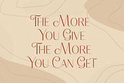 The Quality - Luxurious Sans, a Sans Serif Font by Mokatype Studio (Thumbnail 8 of 10)