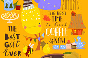 Cartoon Set With Girl, Coffee Party, an Animal Illustration by Maria Starus (Thumbnail 2 of 3)