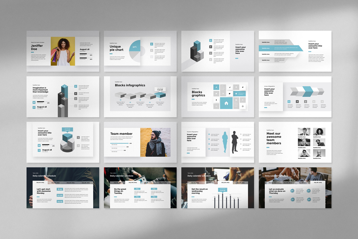 Clear PowerPoint Template, a Presentation Template by Creathrive Design (Photo 7 of 7)