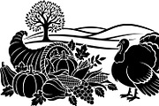 Thanksgiving Harvest SVG Bundle, an Illustration by Designs_River (Thumbnail 27 of 48)