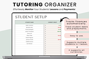 Tutor Planner & Lesson Organizer, a Templates & Theme by MondaySpark (Thumbnail 1 of 7)