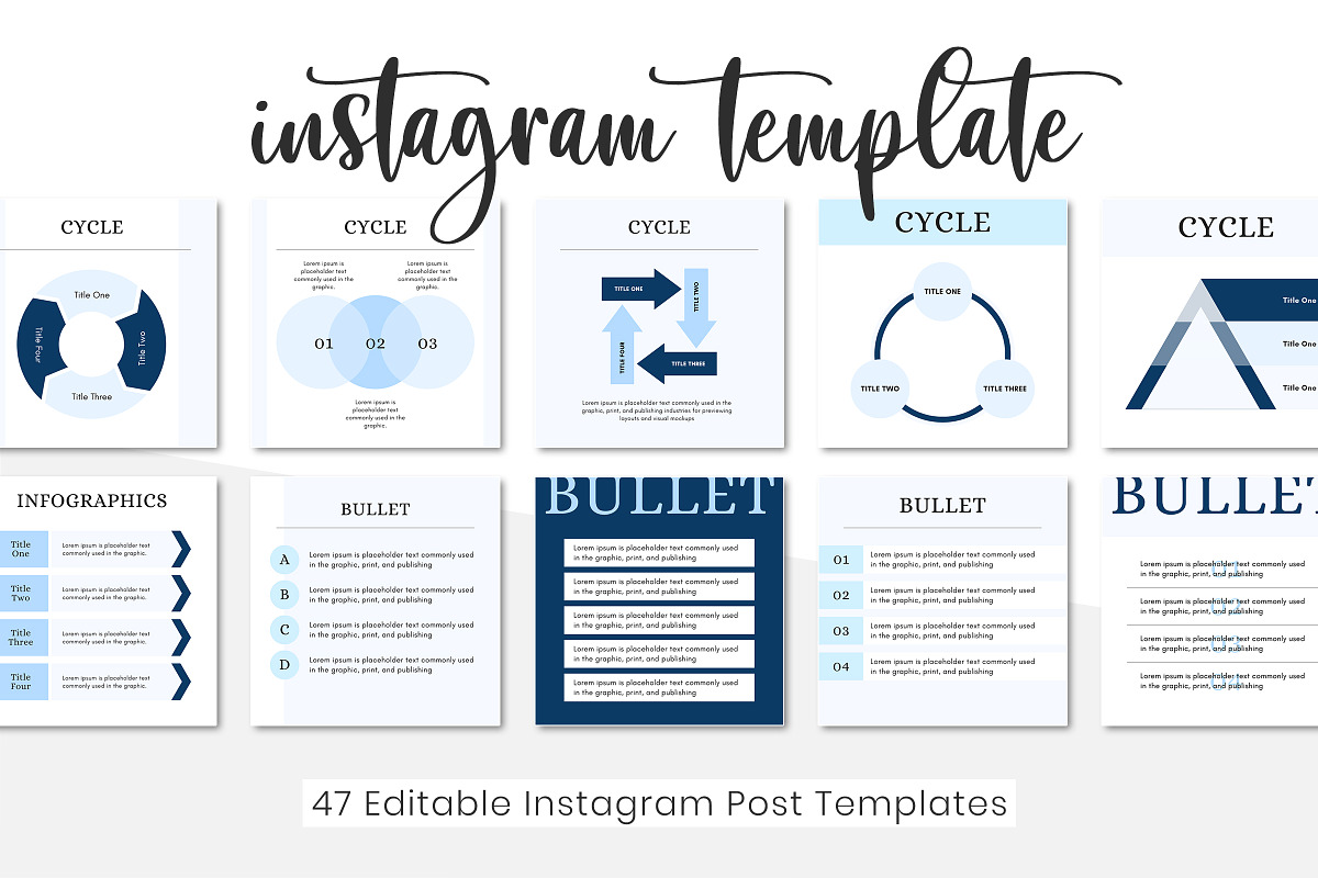 Instagram Charts and Graphs Template, a Presentation Template by Snapybiz (Photo 4 of 8)