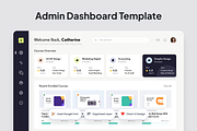 Webinar Course Admin Dashboard, a Websites & App Template by SquidPixey (Thumbnail 2 of 5)